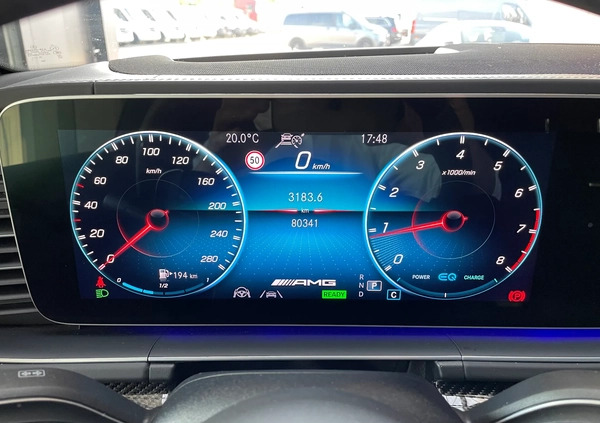 Mercedes-Benz GLE cena 409000 przebieg: 95000, rok produkcji 2019 z Przysucha małe 254
